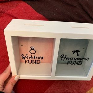 Wedding & Honeymoon Fund Change Collector!